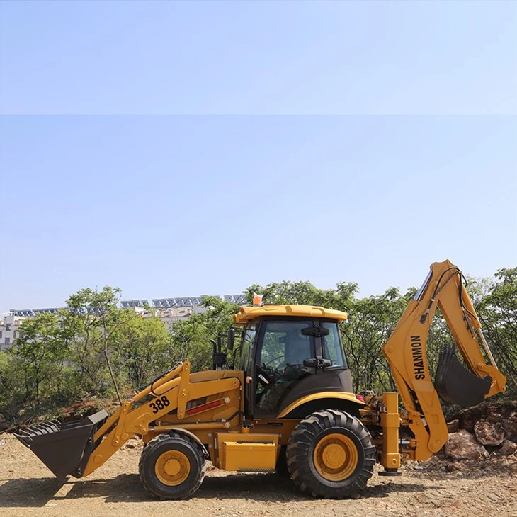 Compact Backhoe Loader