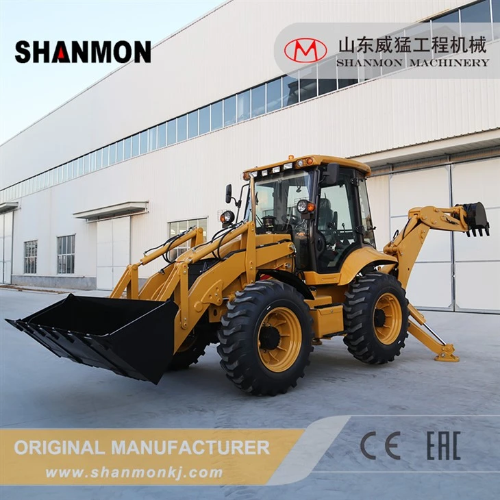 Mini Compact Wheel Excavator Loader